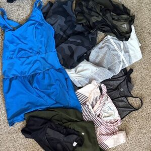 Lululemon old navy 8 piece fitness bundle